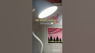 My Realistic Class 12 Study Routine 📚 | Productive Day #studyroutine #class12