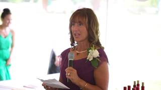 💕💕 Heartfelt Mother of Bride Speech bring groom to tears