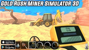 Gold Rush Miner Simulator 3D (Early Access) Android Gameplay