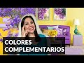 Cómo USAR el ⭐⭐⭐⭐ESQUEMA COMPLEMENTARIO⭐⭐ | TEORÍA DEL COLOR en Decoración