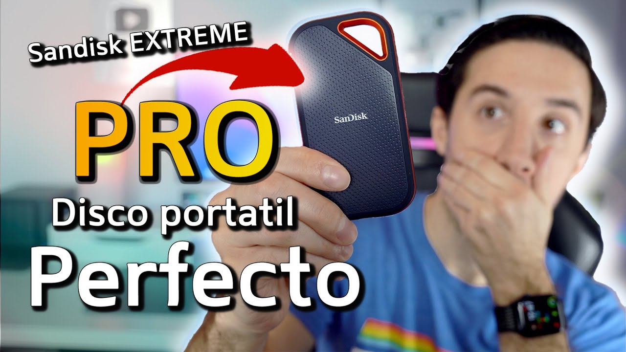 DISCO SSD EXTERNO Sandisk Extreme PRO 1tb PORTABLE 2000Mbs SANDISK E81  SANDISK