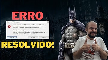 Batman Arkham Asylum Erro Direct X RESOLVIDO!