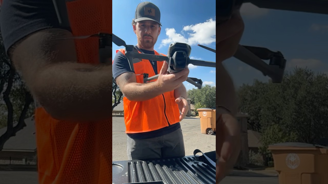 Dji Air 3s for Solar Site Survey amazing drone for inspections 