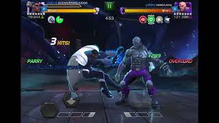 Blue Marvel vs. Node 16 Absorbing Man & Node 36 Doctor Strange