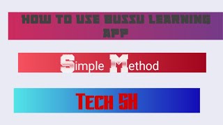 How to Use Bussu Learning App | Tech SH screenshot 4