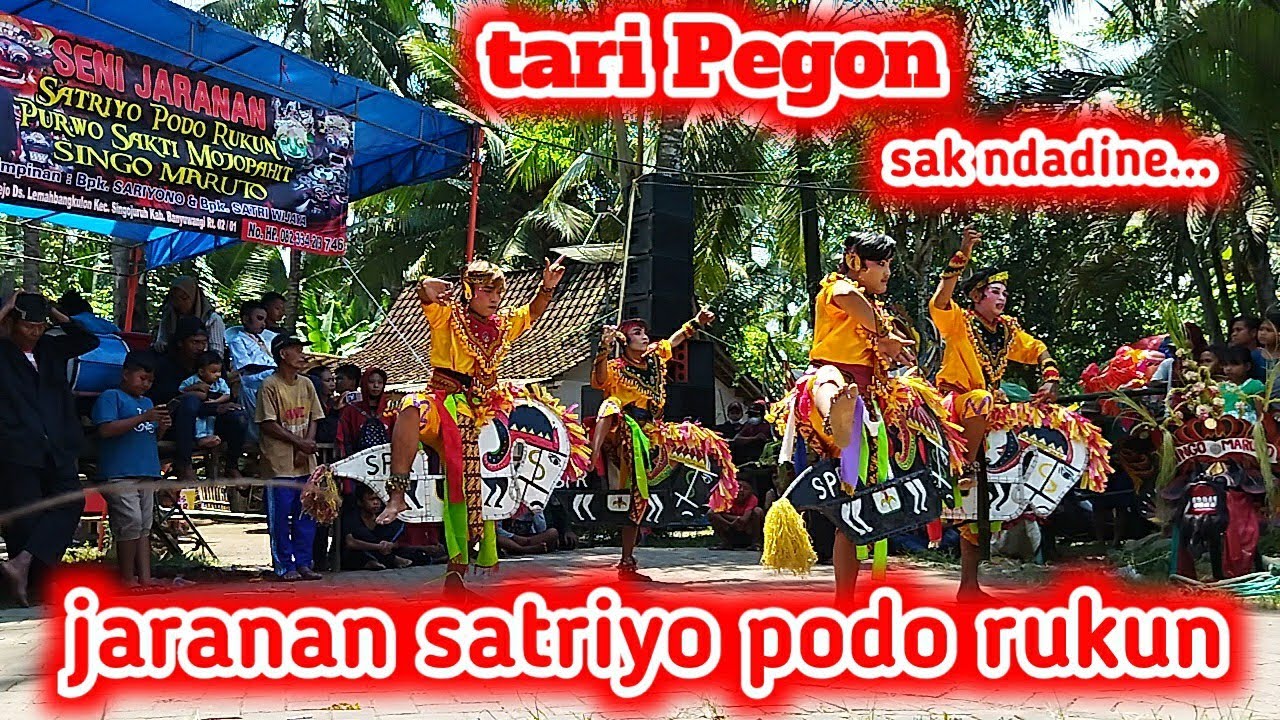 tari pegon jaranan satriyo podo rukun live pakistaji kabat. @ConzLarozChannel