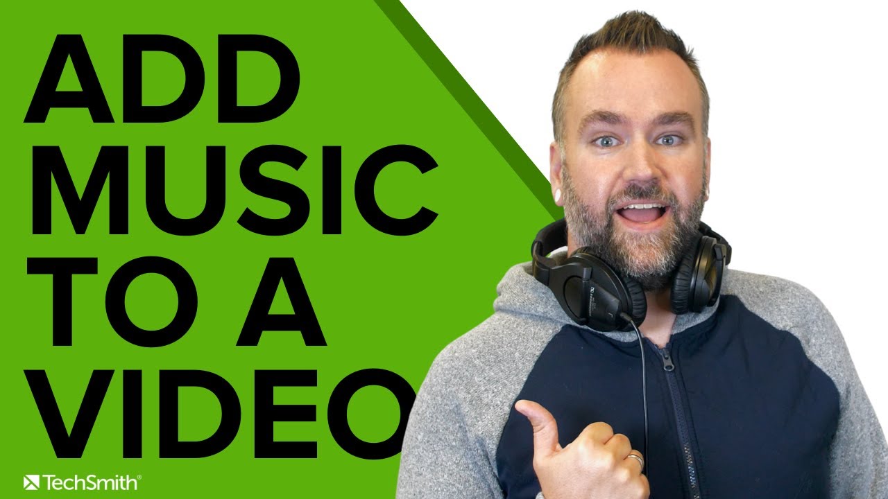 How to Add Music to a Video - YouTube