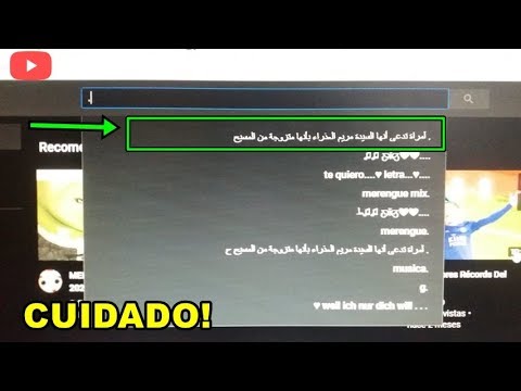 Jamás pongas un punto (.) en el buscador de youtube (cuidado)