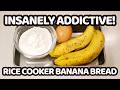 This Addictive Rice Cooker Banana Bread is Fire!