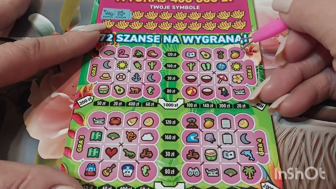 zdrapki #1048💥Miks za 103zl 💥est trafienie 👍💃