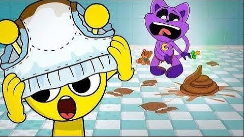 Try Harder🏁😂| Sprunki Vs Smiling Critters #shortanimation #sprunki #smillingcritters #meme #viral