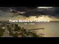 Puerto Morelos en Cuarentena desde un dron 4k