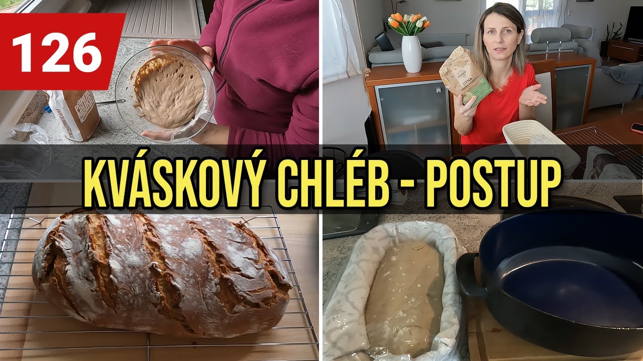 Jak jsem pekla svůj první kváskový chléb z vlastního kvásku | Založení kvásku krok za krokem
