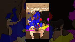 Is your country support Ukraine or Russia? #shorts