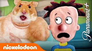 Big Nate Gets ATTACKED By A Giant Hamster  | Nickelodeon Cartoon Universe