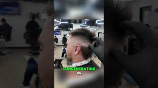 ADHD Barber's Secret: Flawless Shave Technique Revealed! #shorts