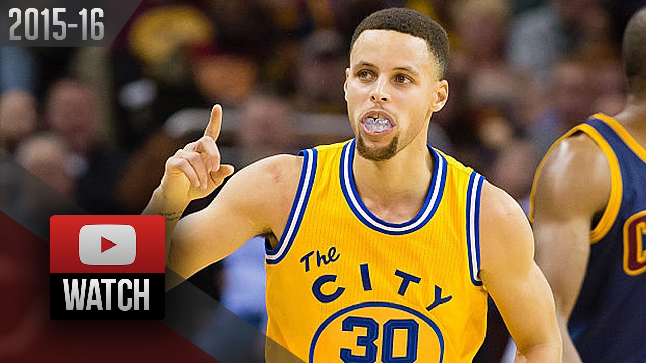 Stephen Curry Full Highlights at Cavaliers (2016.01.18) - 35 Pts, TOO EASY!