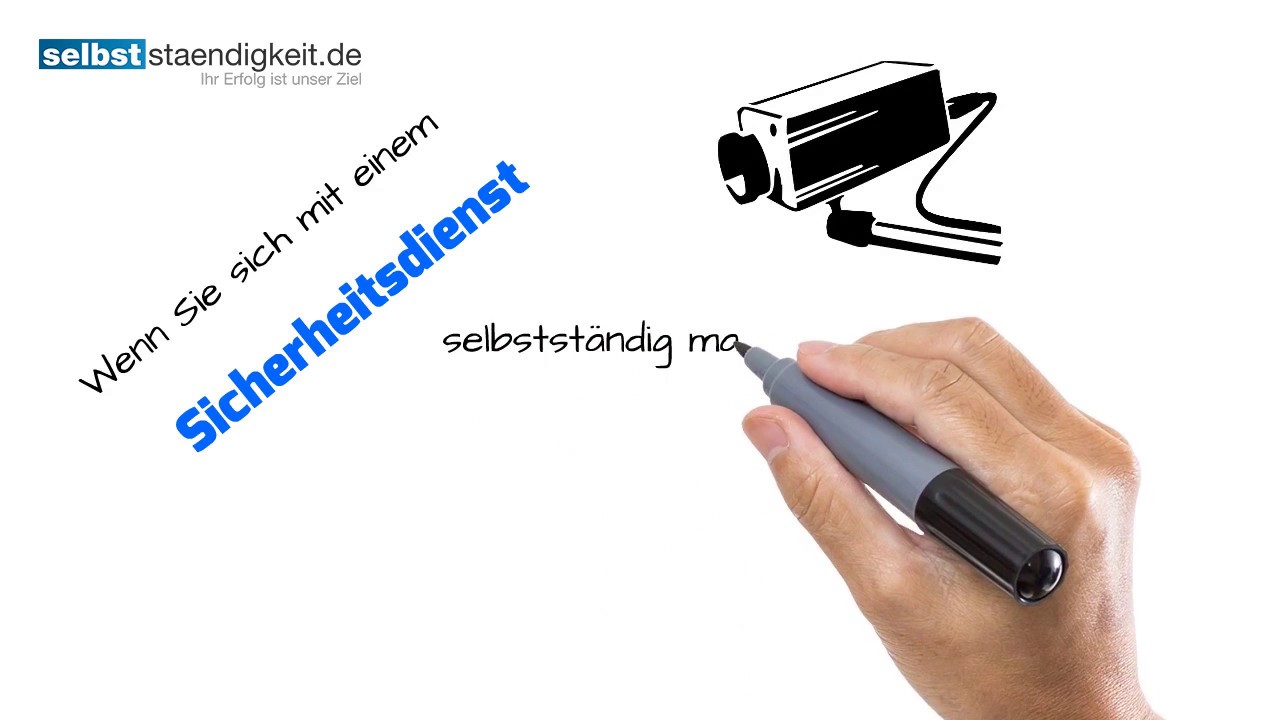 New Selbstständig machen mit einem Sicherheitsdienst