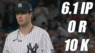 Cam Schlittler Strikes Out 10 in a Dominant Start vs Red Sox in Game 1!