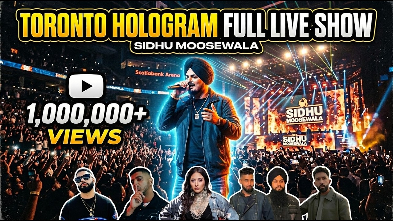 SIDHU MOOSEWALA HOLOGRAM FULL LIVE SHOW