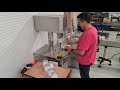 Halfautomatiche felsmachine/sluitmachine van Dutchpacks type MEM SAS- V1