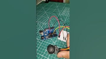 #arduinoproject #servomotor #joystick #arduino #electronics #viral #shortvideo