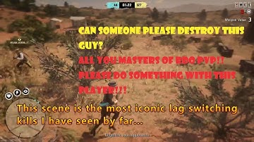 Latest lag switching king of RDO PVP. Can you masters of PVP destroy this dude..