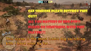 Latest lag switching king of RDO PVP. Can you masters of PVP destroy this dude..