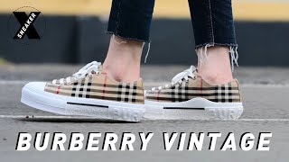 【Sneaker X】2023 BURBERRY VINTAGE Review & On feet