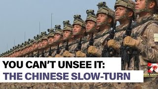 Try to look away from these Chinese troops doing a dramatic slow turn