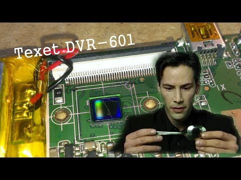 видеоРегистратор Texet DVR-601FHD \\ глЮчит маТрица, прогревание с флюсом