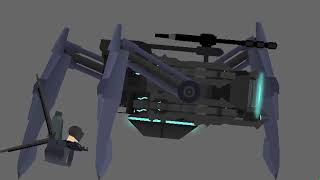 Upgraded spider/strider Camera test || Stick nodes Pro