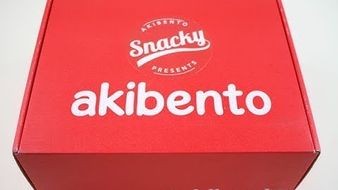 Snacky By Akibento May 2018 Unboxing + Coupon
