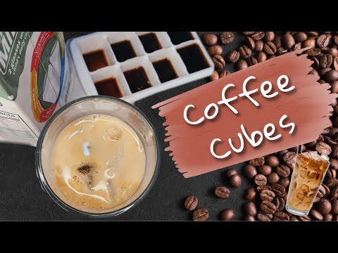 HOW TO MAKE COFFEE ICE CUBES