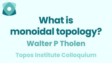 Walter P Tholen: "What is monoidal topology?"