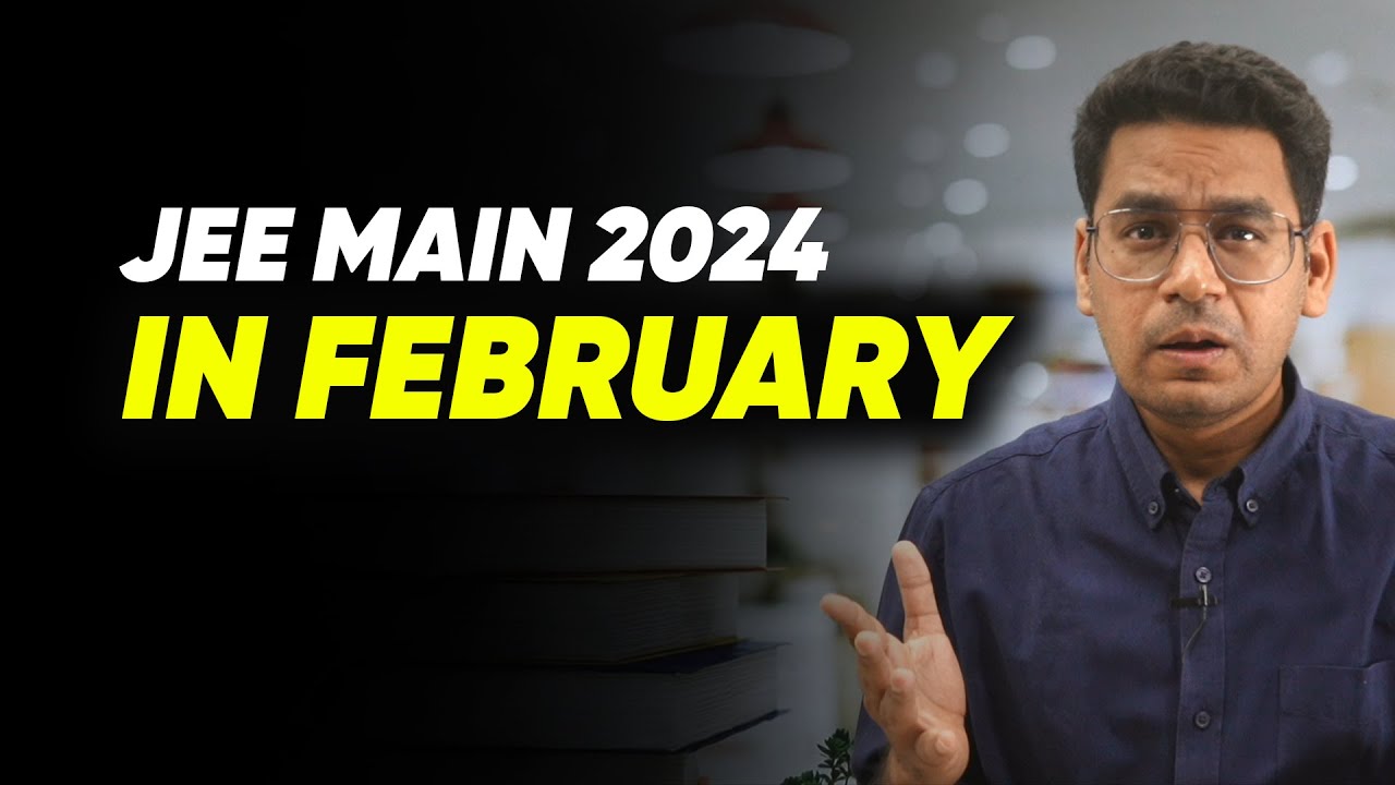 🔥 JEE MAIN 2024 Dates | Hold It ... - YouTube