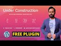 Create a Coming Soon page on WordPress Website with a FREE Plugin - Under Construction Page
