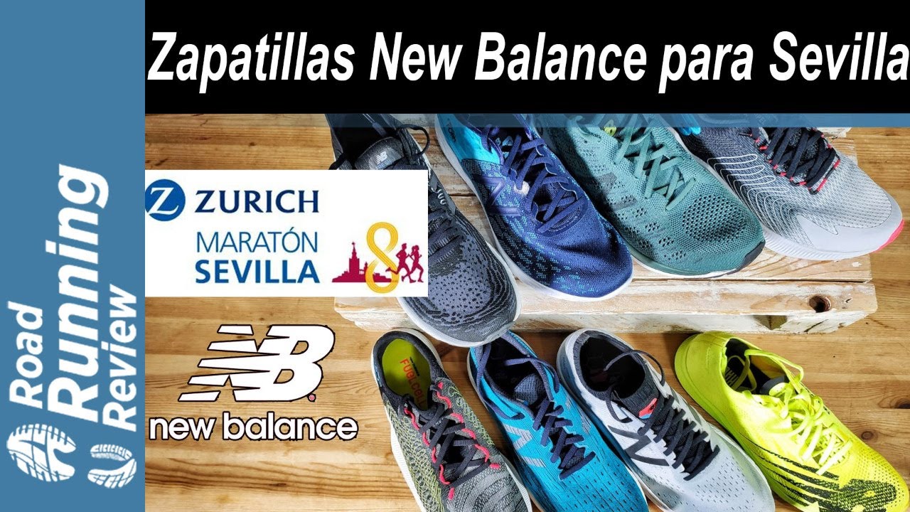 LIVE#60 zapatillas NEW BALANCE utilizar en el maratón de Sevilla - YouTube