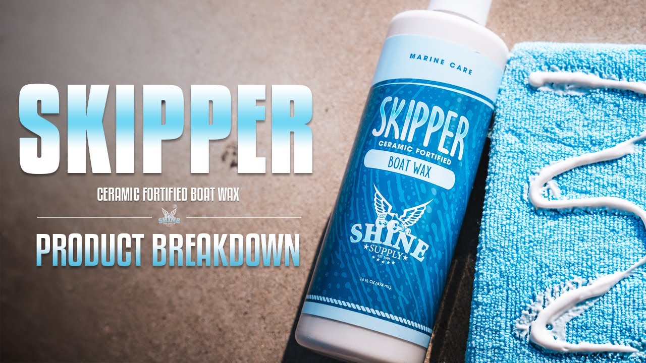 Skipper Boat Wax | Shine Supply Marine Care