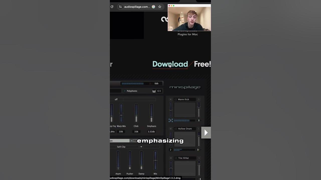 free drum synth vst YouTube