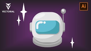 Astronaut tutorial in Adobe Illustrator