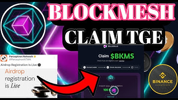 BlockMesh TGE Update। Blockmesh Airdrop  Update। BlockMesh Point Claim Update | BlockMesh Update |