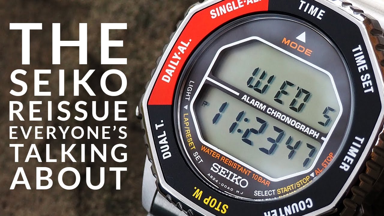 The 1980's Seiko Rotocall Reissue - YouTube