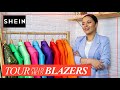 MEUS BLAZERS SHEIN | PARTE 2 | OS BLAZERS COLORIDOS MAIS LINDOS DA SHEIN ❤️