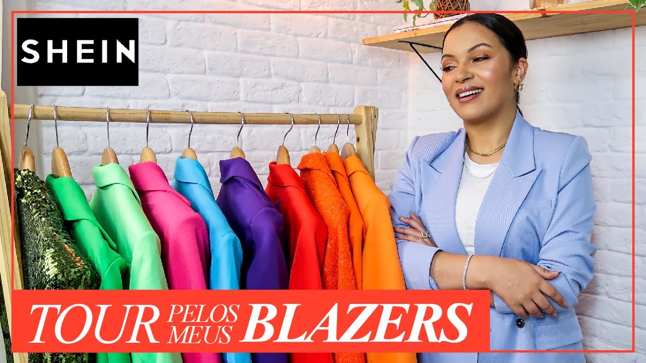 MEUS BLAZERS SHEIN | PARTE 2 | OS BLAZERS COLORIDOS MAIS LINDOS DA SHEIN ❤️