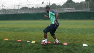 Cone training | The warm up | W/ Axel Kodjo and Simba