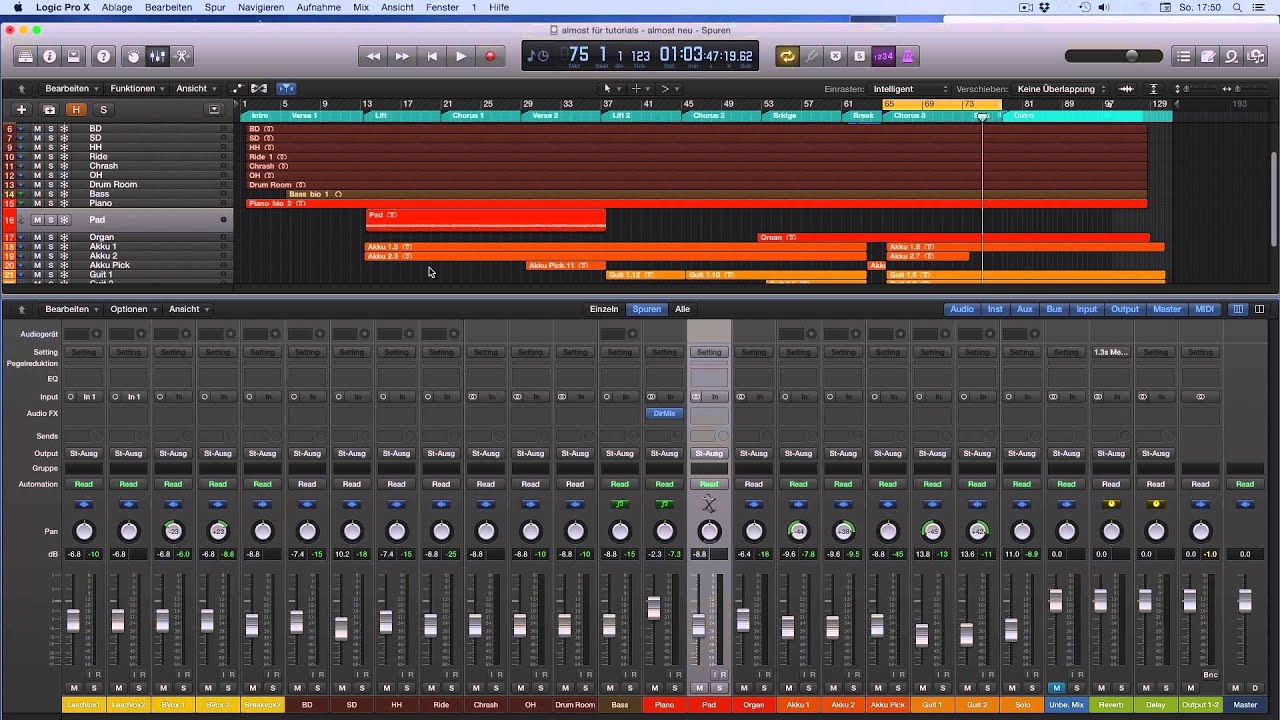 Mixing Tutorial deutsch Wie beginne ich einen Mix - YouTube