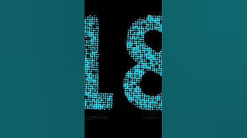 18 Square Halftone Effects #preview2effects #nurseryrhymes #learncounting #numbers #number