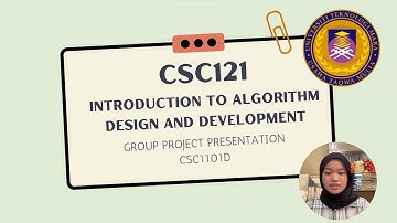 CSC 121 | presentation video