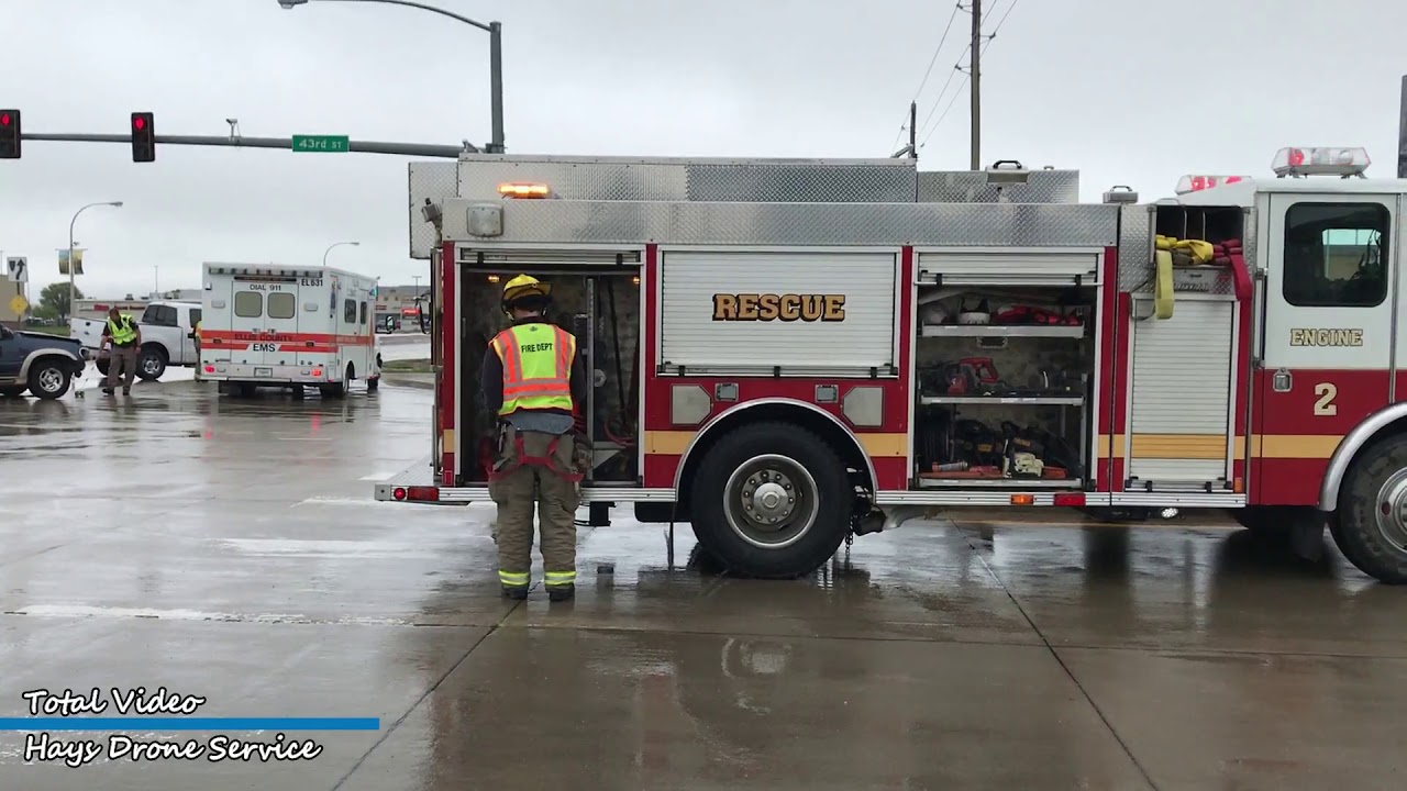 Accident at 43rd and Vine Streets in Hays, KS 5/7/19 YouTube
